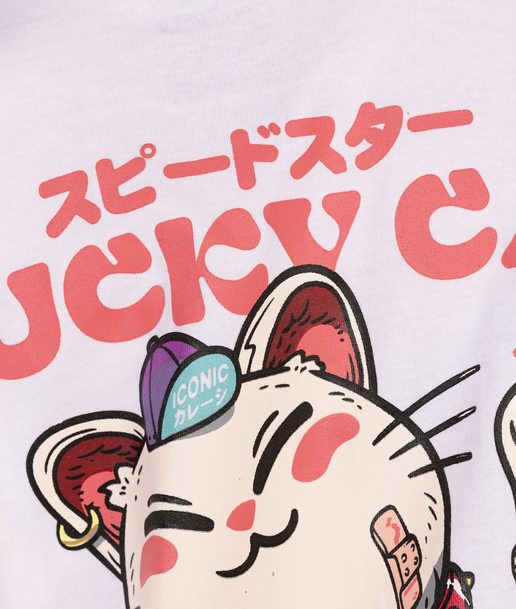 Womens Lucky Cat Longsleeve Tee - Image 8