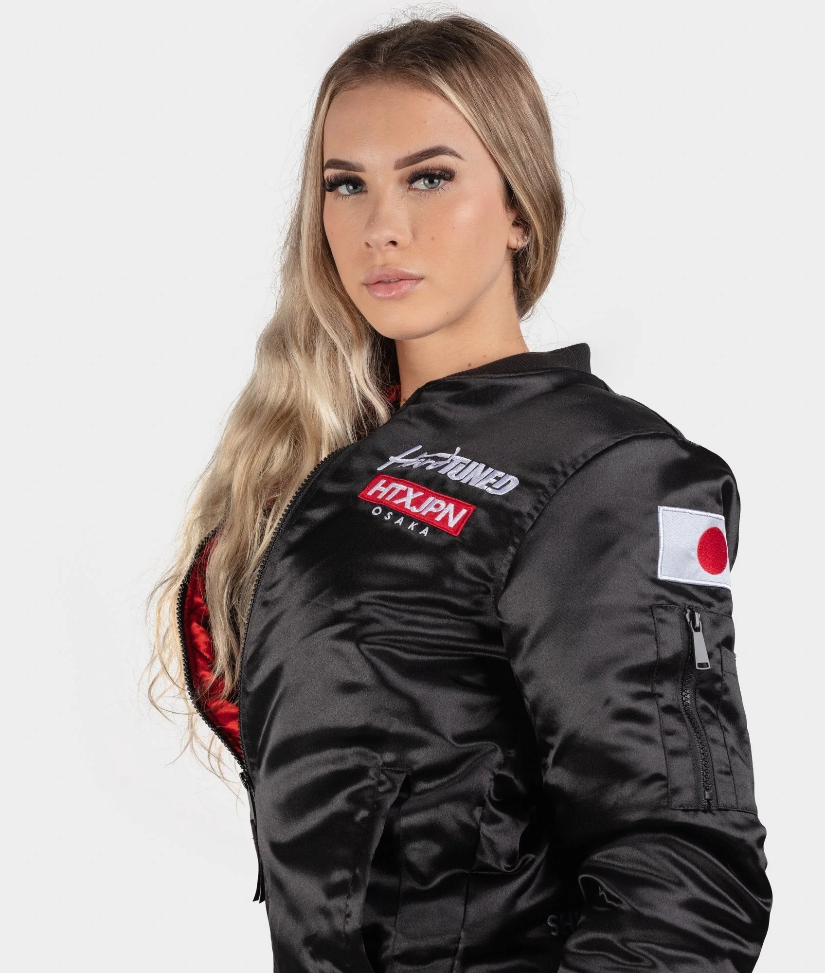 Womens Overnight Parts Bomber Jacket - Image 8