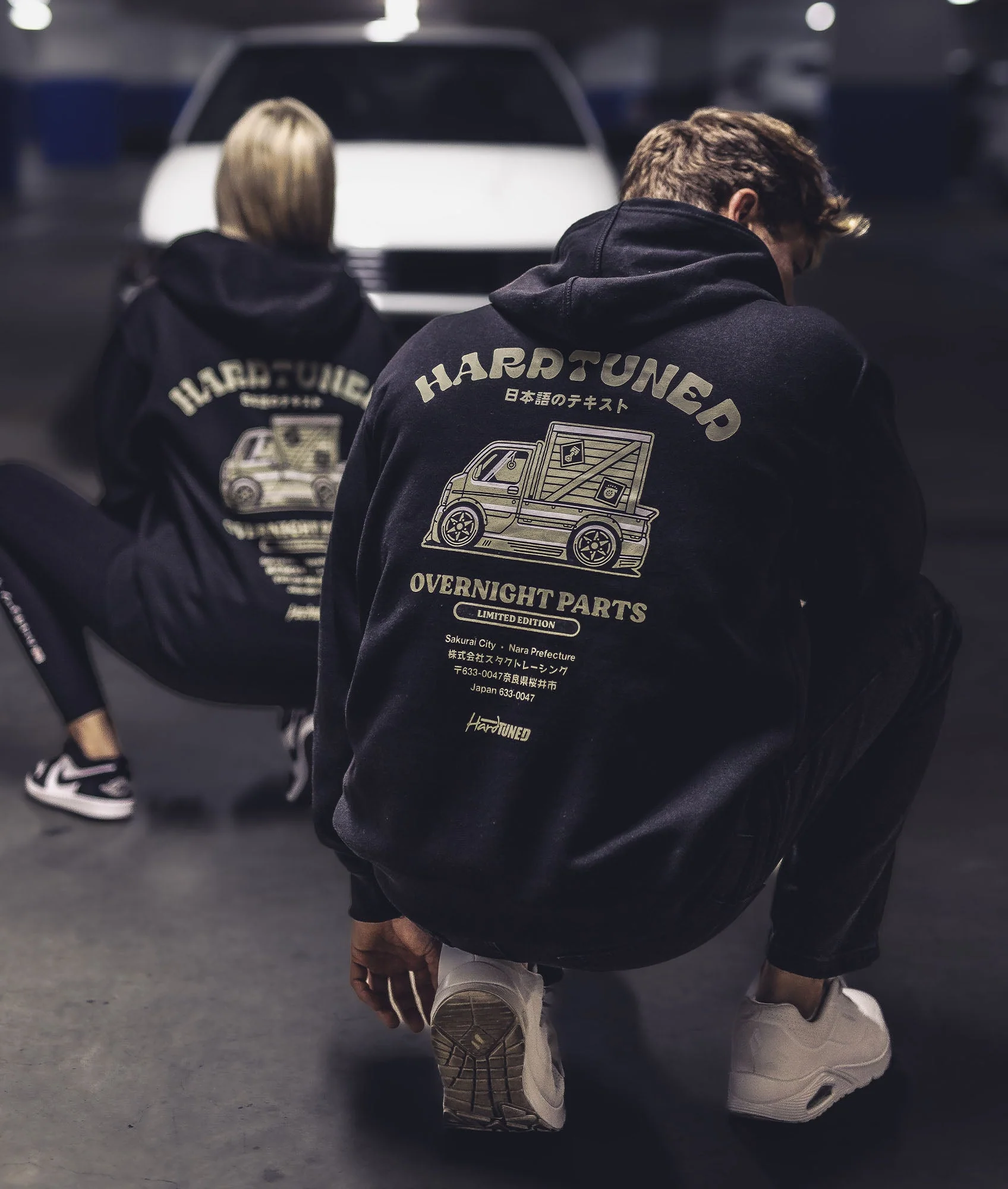 Womens Overnight Parts LTD Hoodie - Image 2