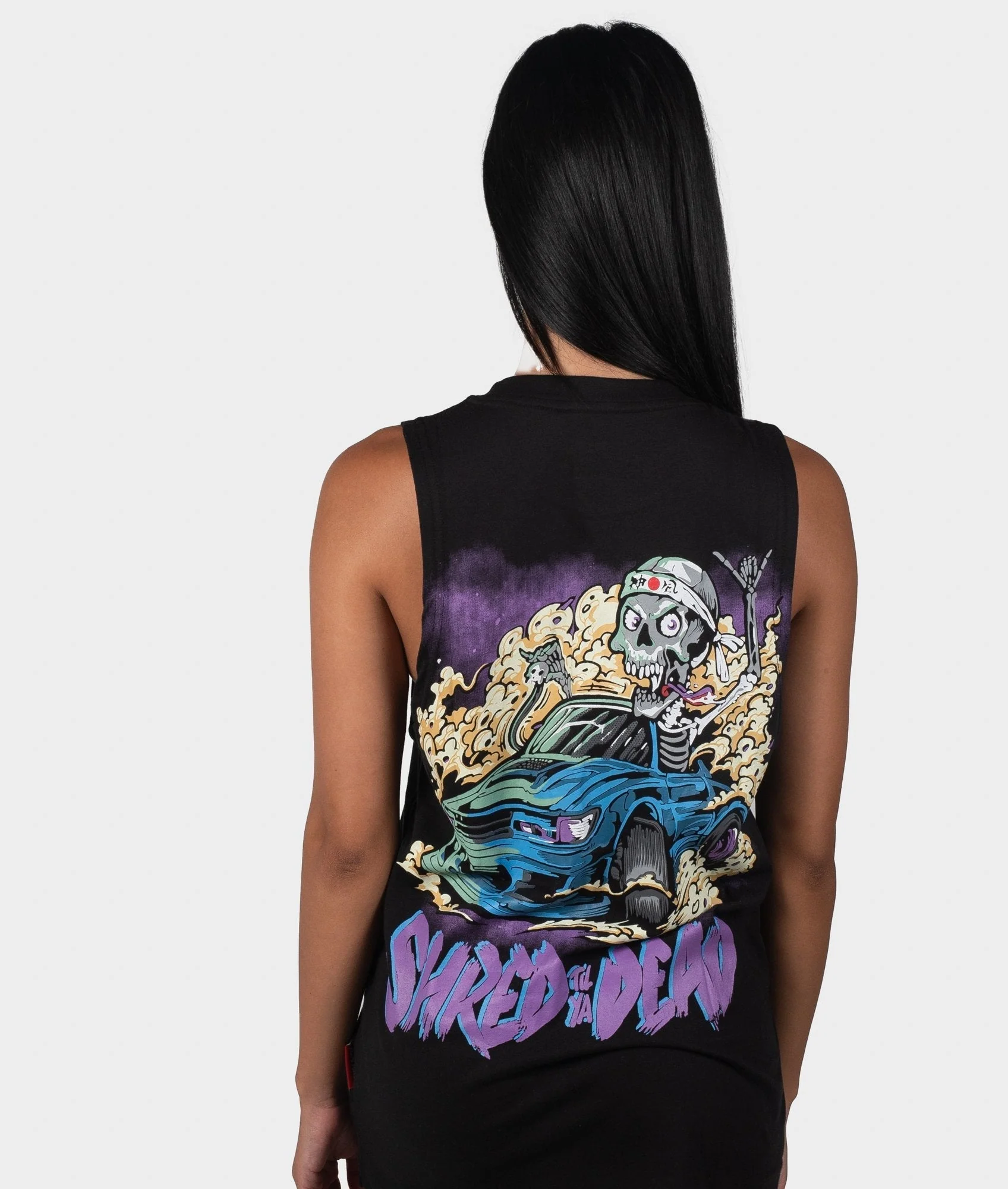 Womens Shred Till Ya Dead Tank Top