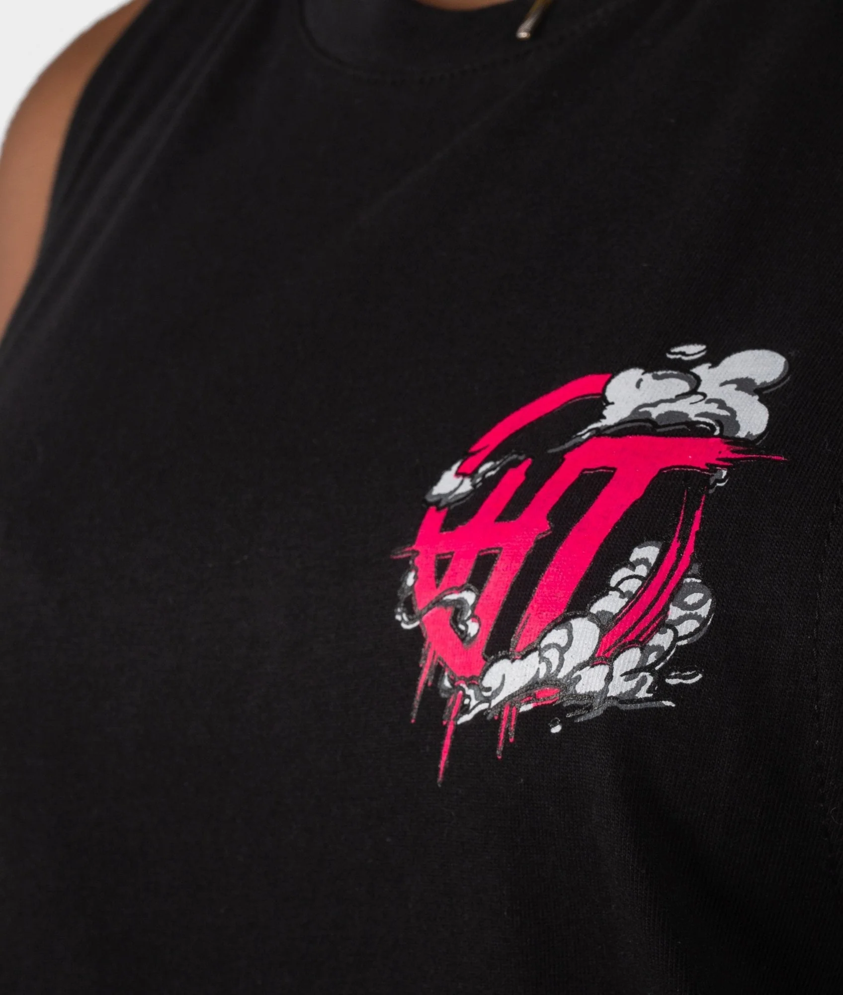 Womens Smoke Wheels Tank Top - Image 4