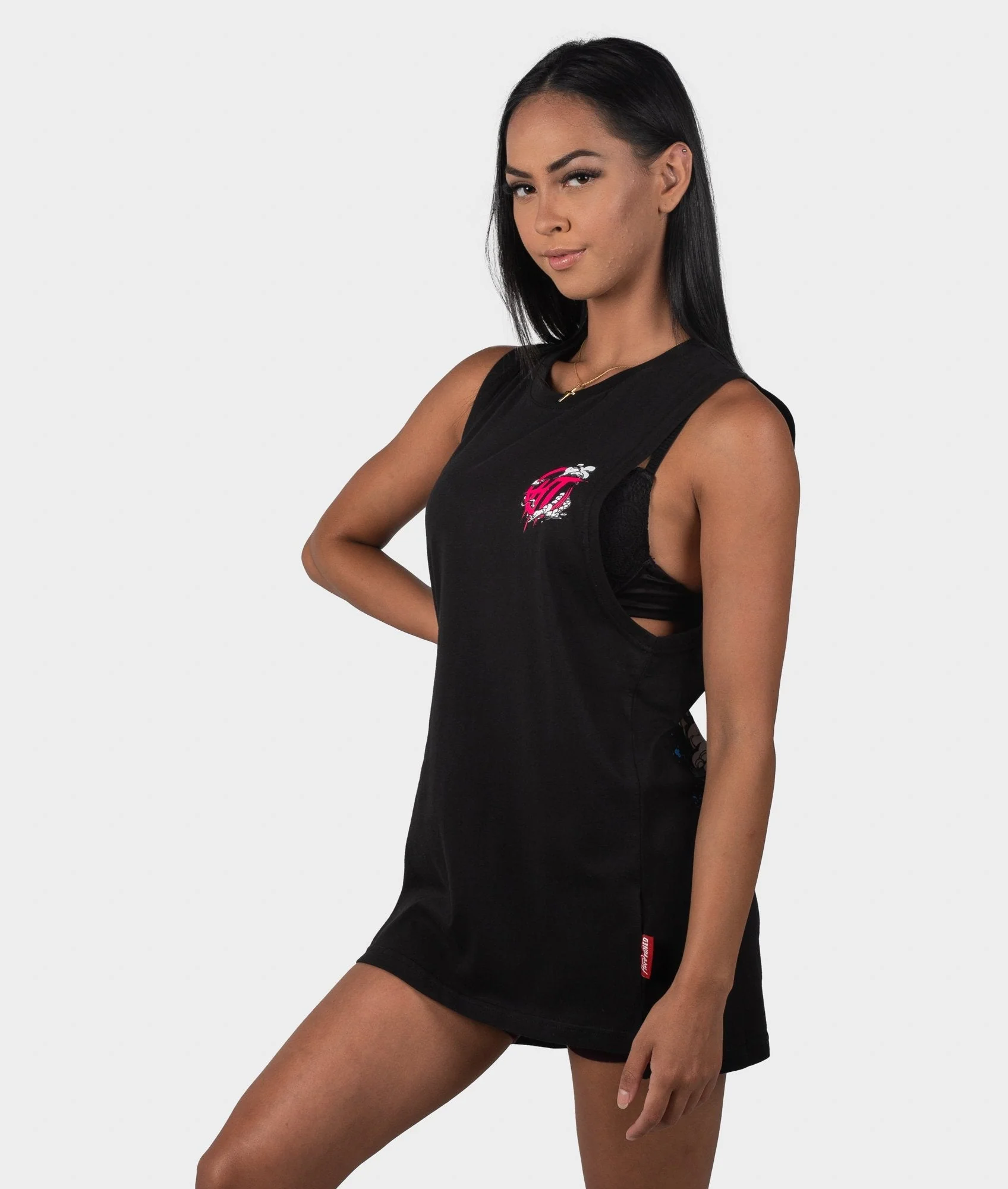 Womens Smoke Wheels Tank Top - Image 5