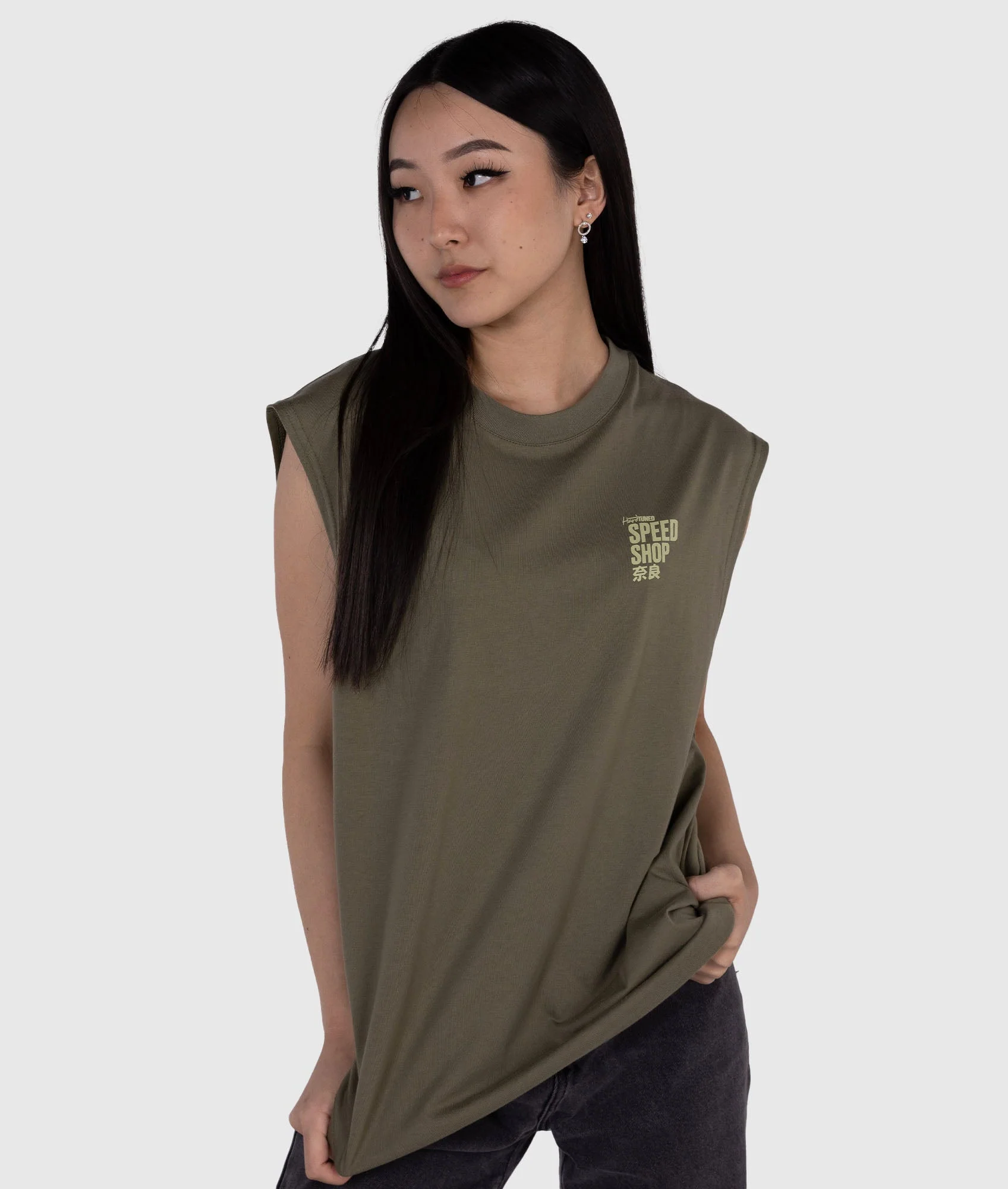 Womens Speed Shop Bunny Tank Top - Image 3