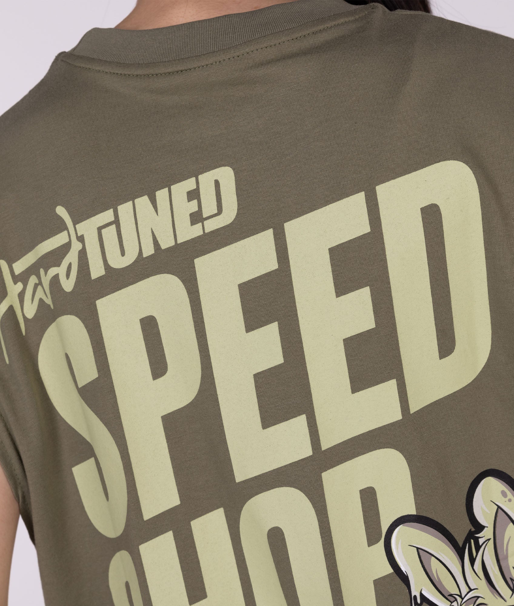 Womens Speed Shop Bunny Tank Top - Image 4