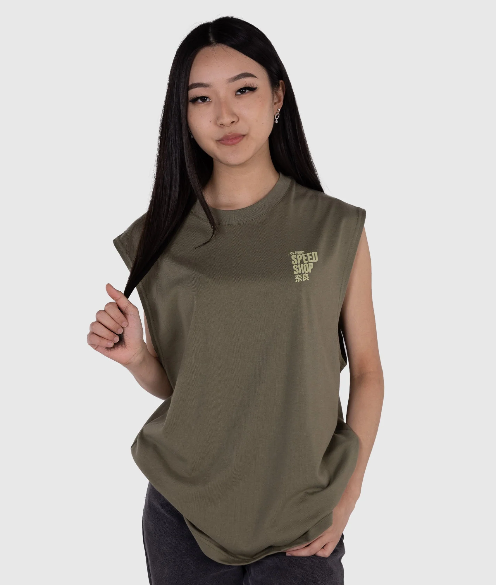 Womens Speed Shop Bunny Tank Top - Image 5