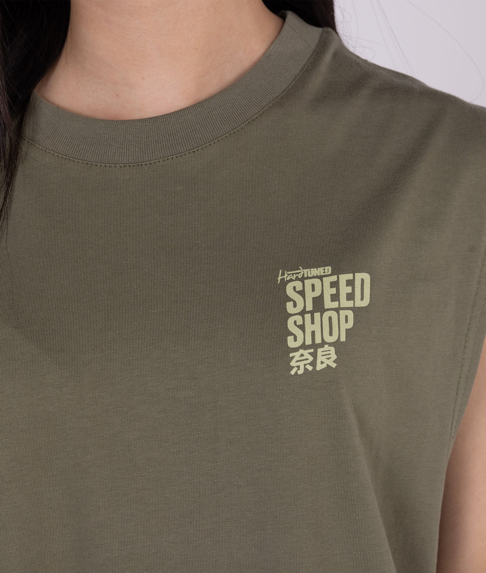 Womens Speed Shop Bunny Tank Top - Image 6