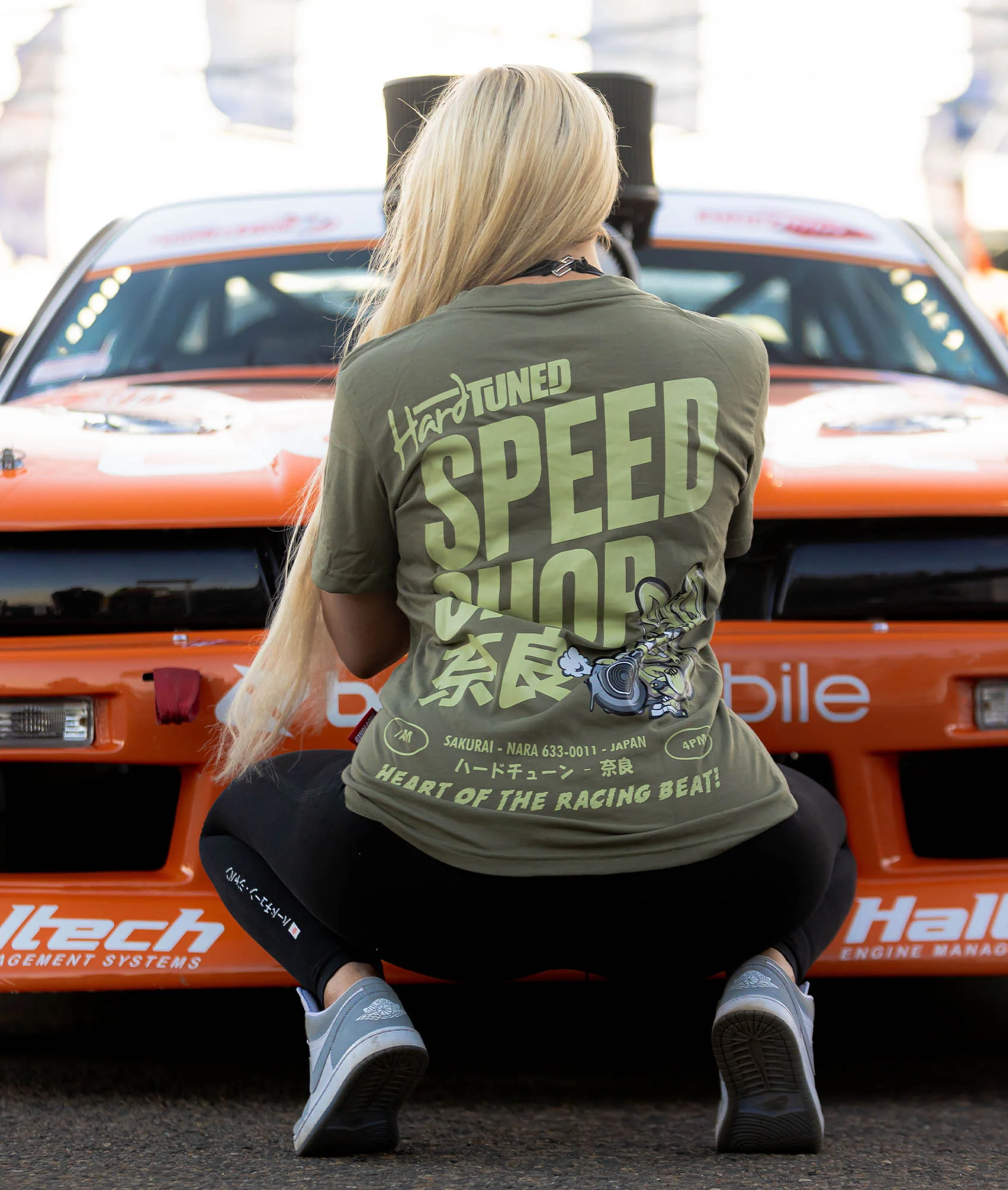 Womens Speed Shop Bunny Tee - Image 2