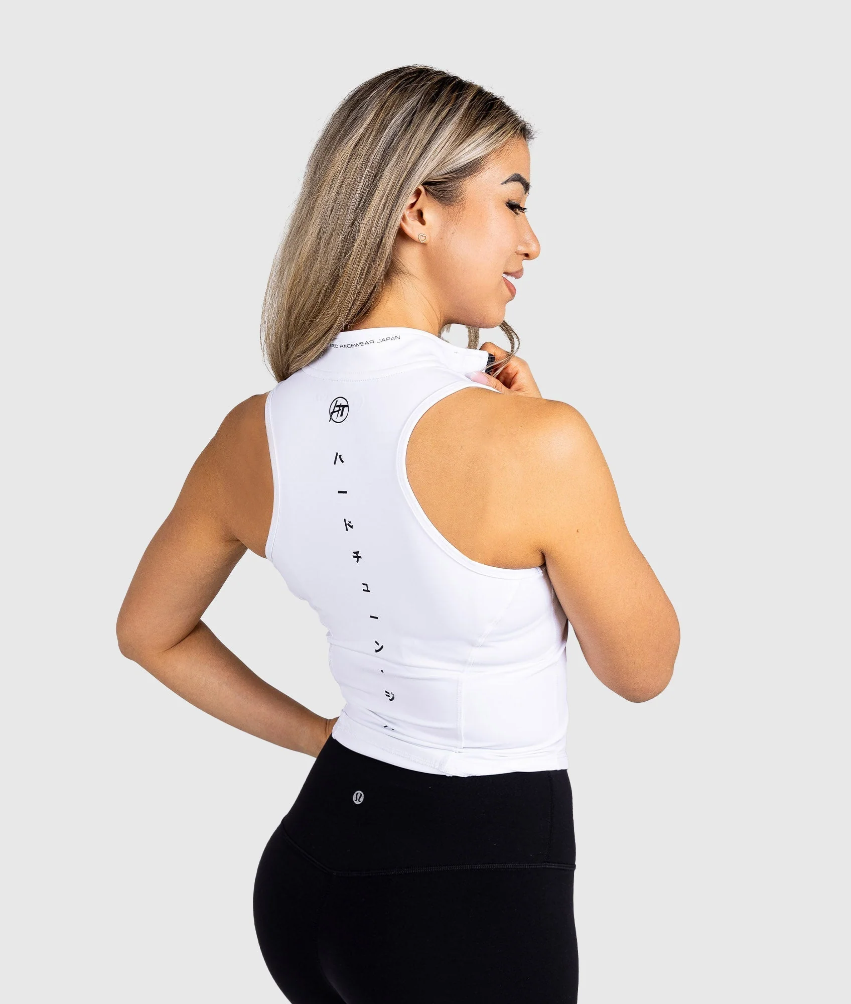 Trackside Sports Vest - White - Image 3