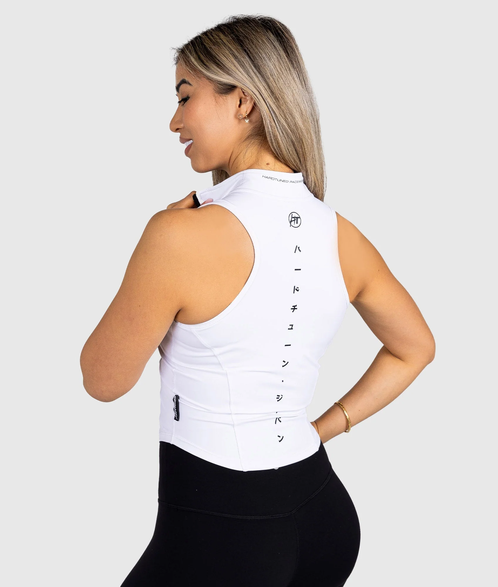 Trackside Sports Vest - White - Image 6
