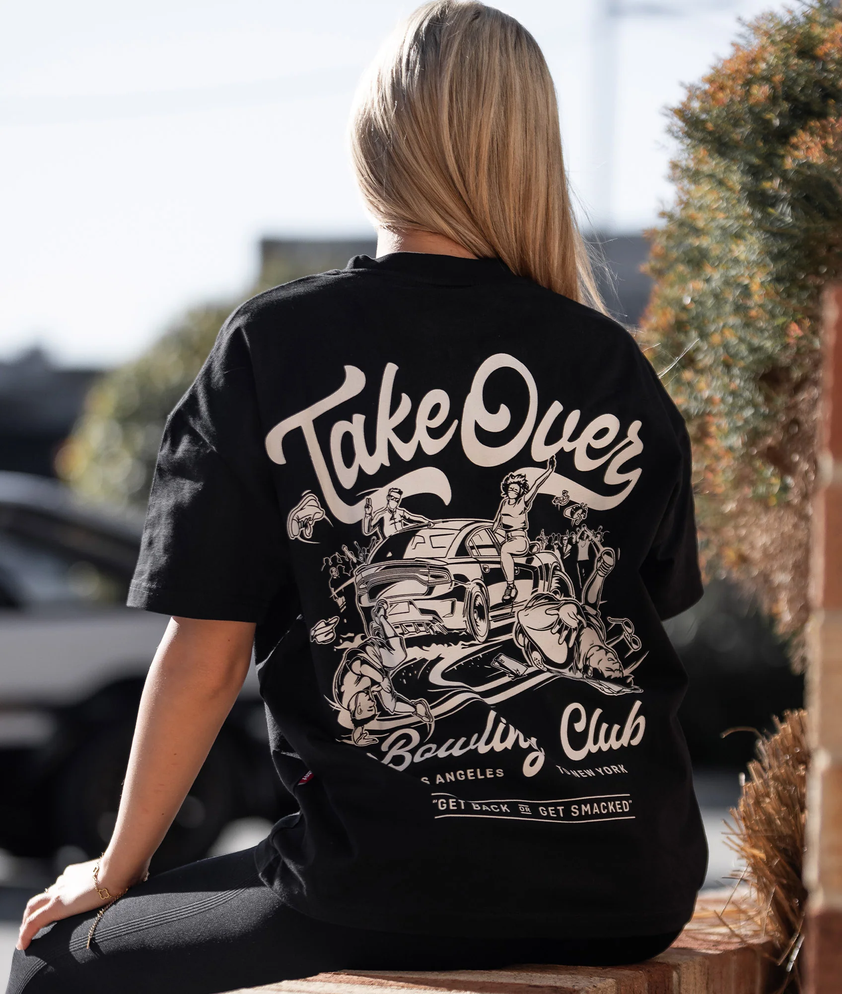 Womens Takeover Bowling Club Tee - Image 10