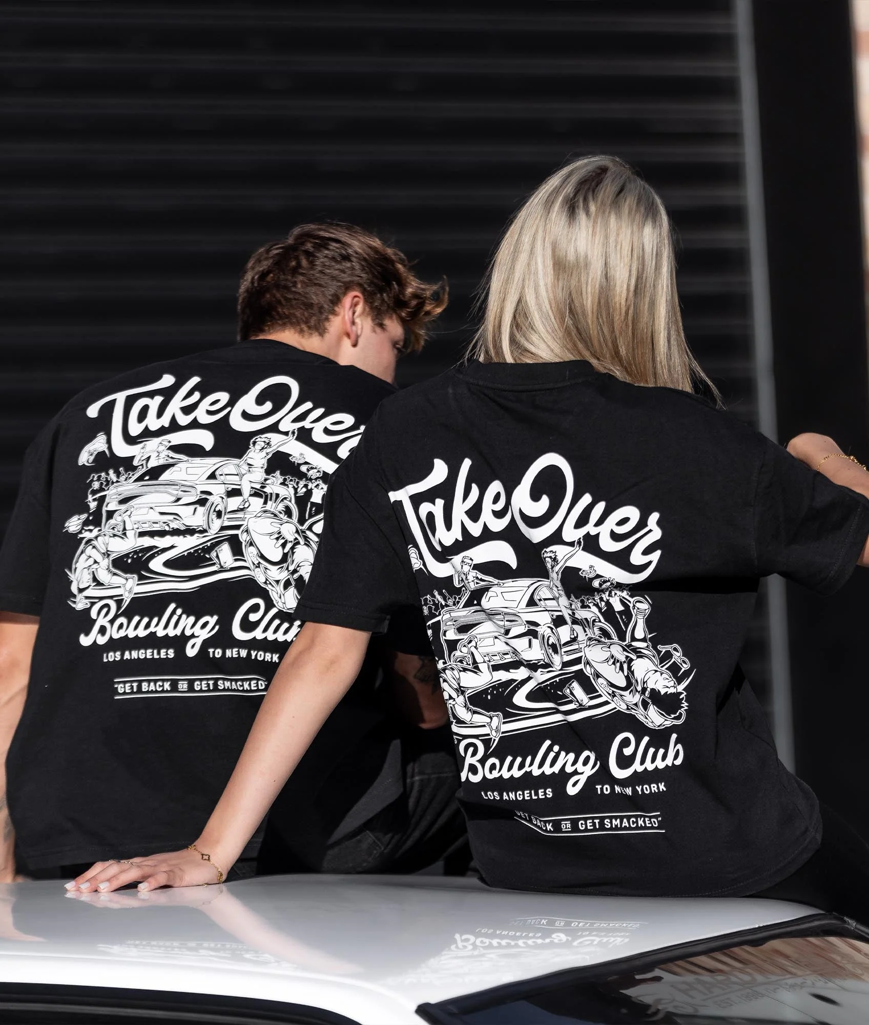 Womens Takeover Bowling Club Tee - Image 6