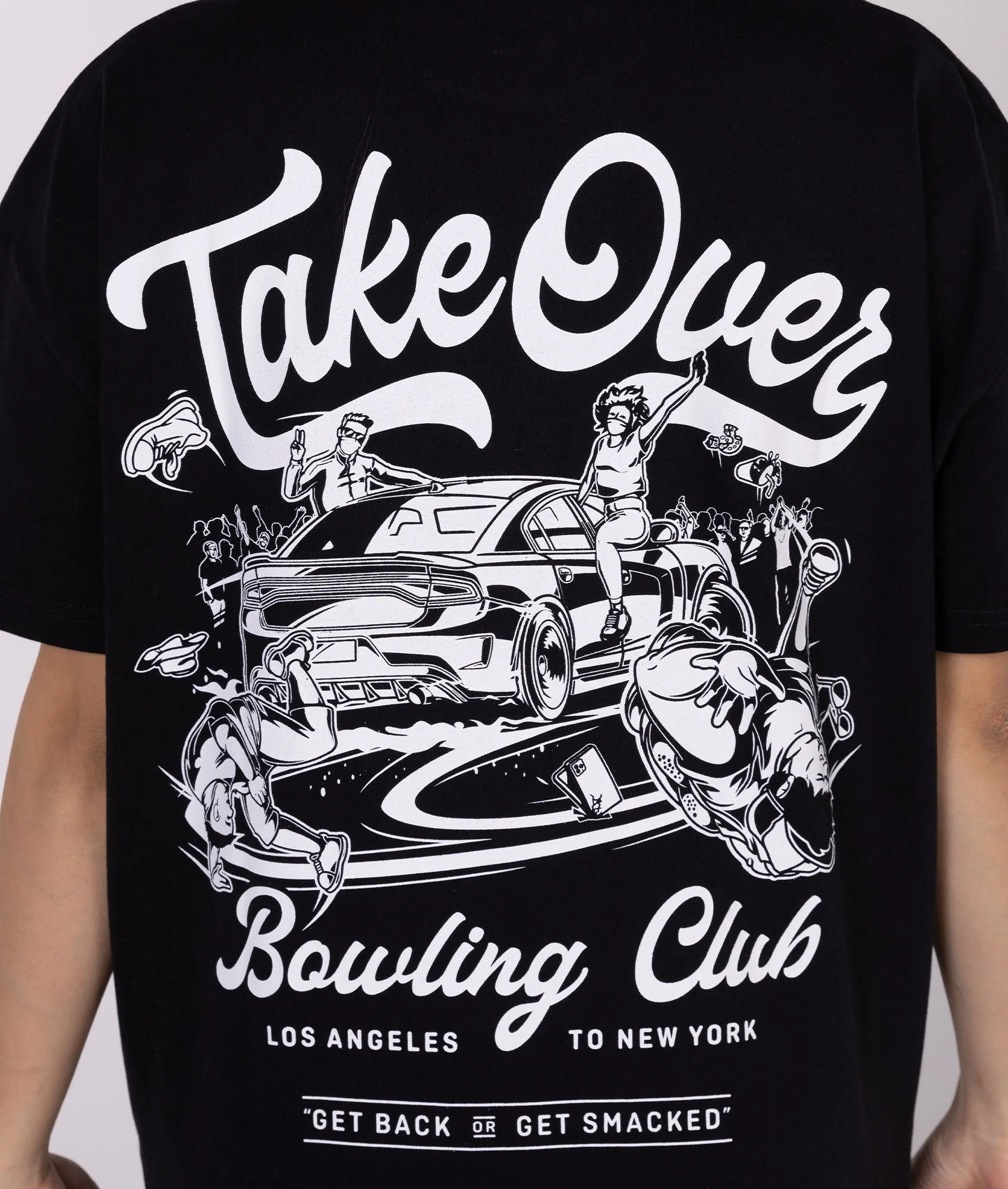 Womens Takeover Bowling Club Tee - Image 7