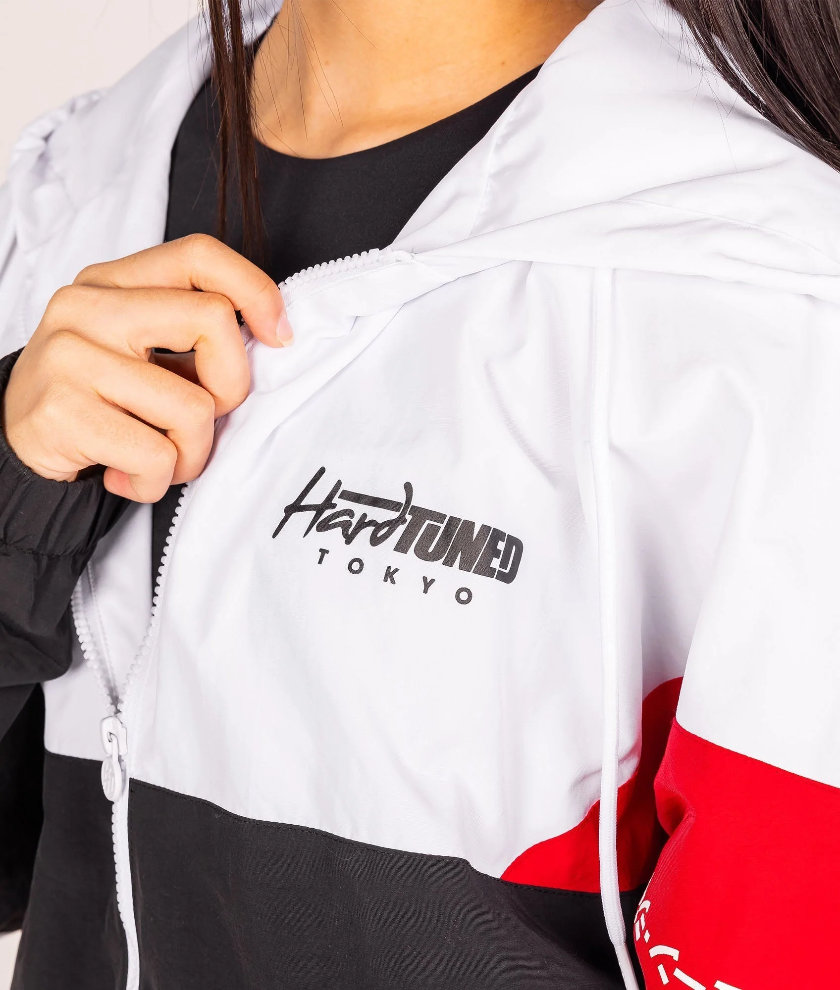 Womens Tokyo Retro Windbreaker - Image 7
