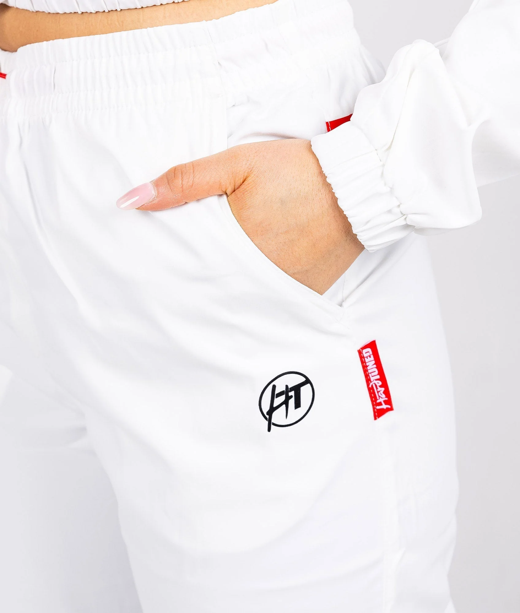 Aero Track Pants - White - Image 7