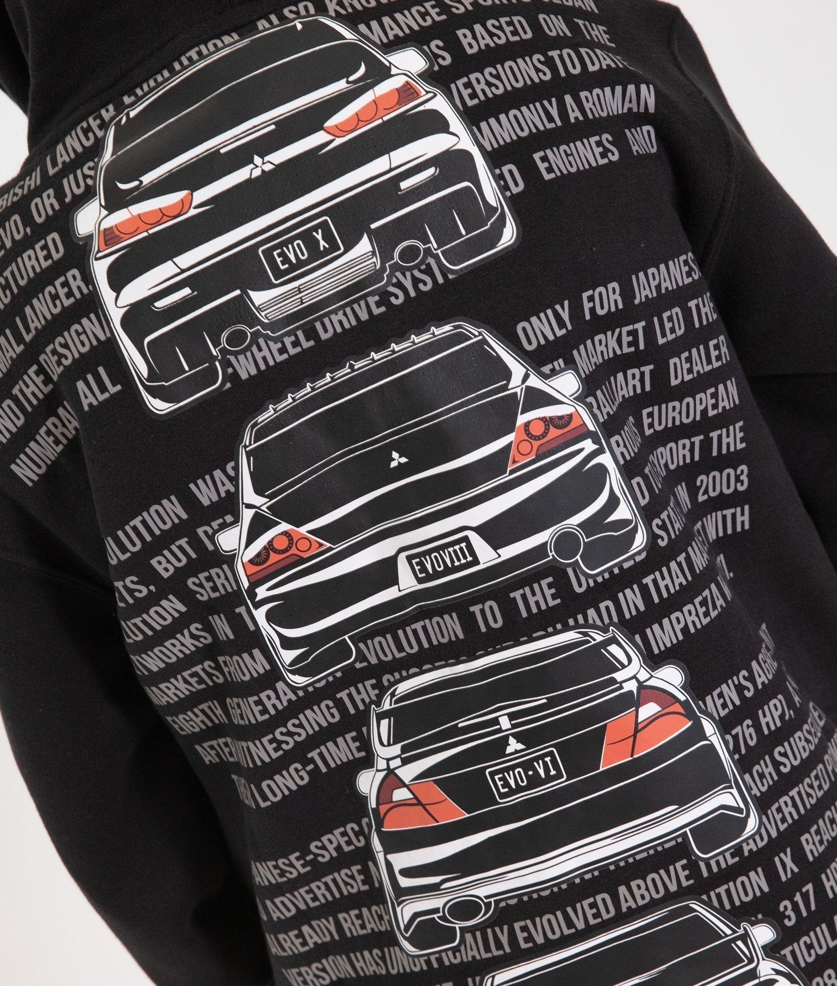 Youth Mitsubishi Evolution Hoodie - Image 3
