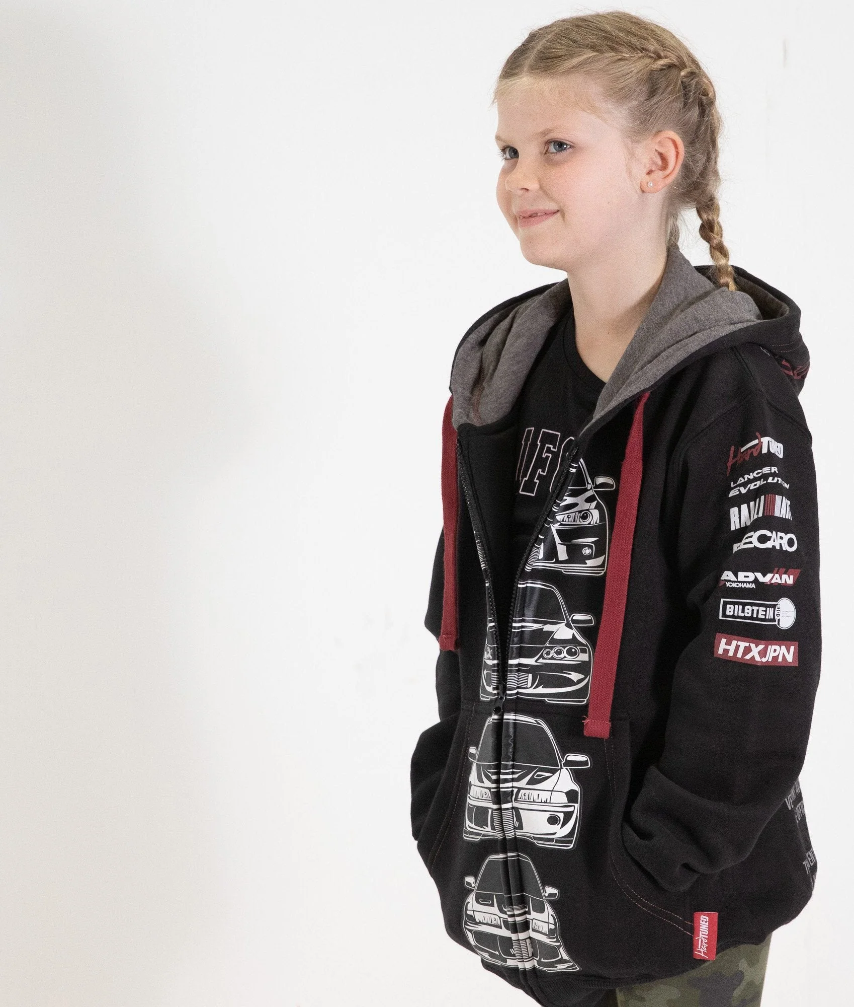 Youth Mitsubishi Evolution Hoodie - Image 4