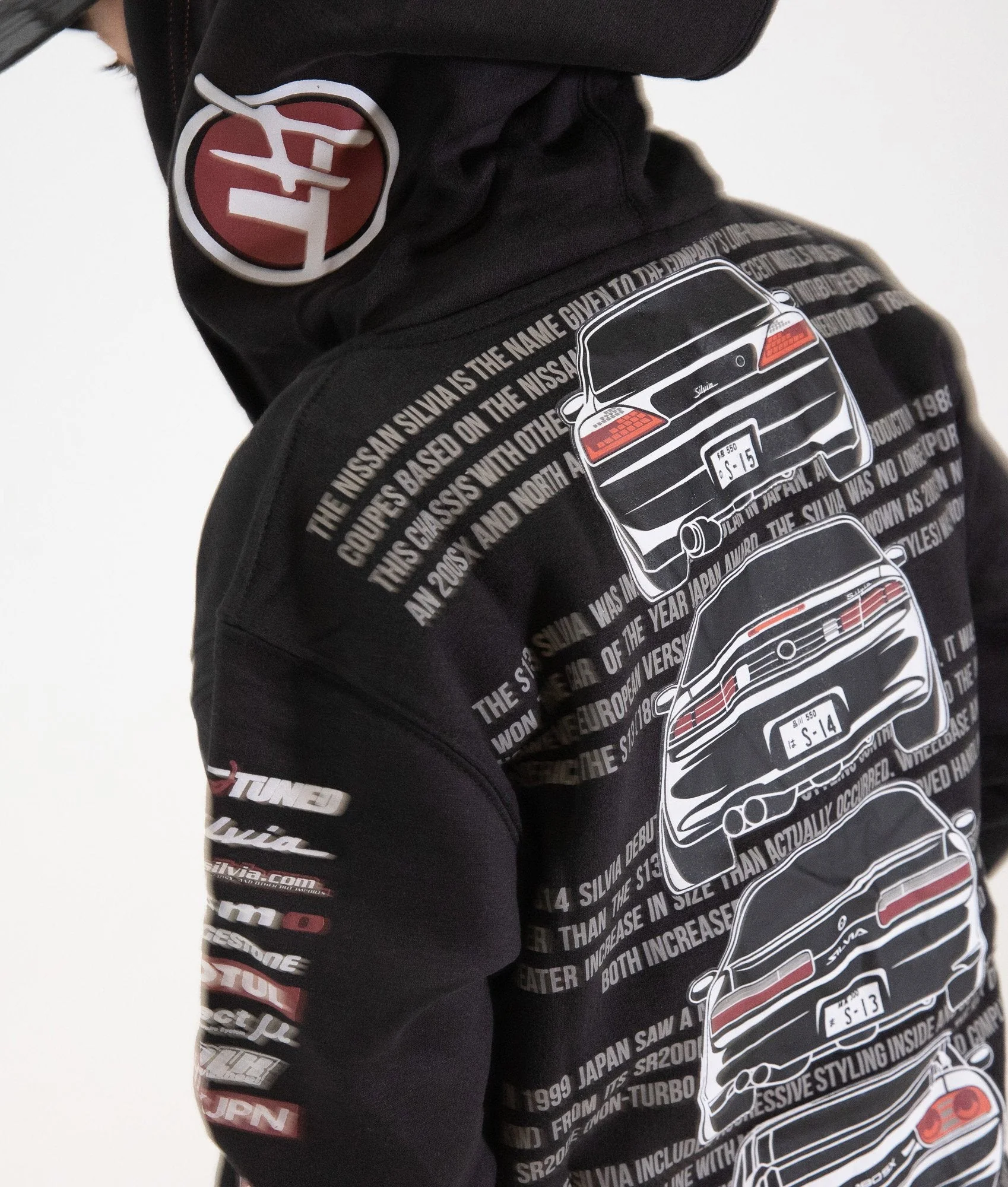 Youth Silvia S15, S14, S13, 180sx Hoodie - Image 2